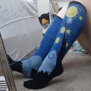 Starry Night socks